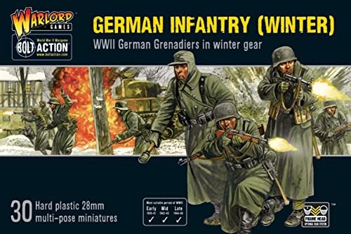 בורג פעולה חורף גרמנית גרנדירים חיל רגלים 1:56 מלחמת העולם השנייה צבאי ערכת מודל פלסטיק