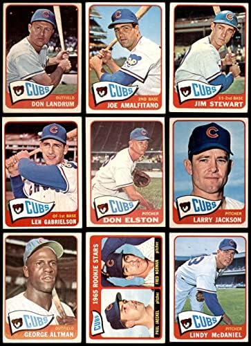 1965 Topps Chicago Cubs ליד צוות Set Chicago Cubs VG Cubs